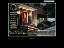 Tablet Screenshot of bradyfallon.com